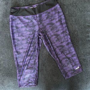 Avia Purple capri workout pants L/XL